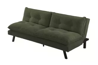 Rozkládací pohovka COCOONING 190 CM zelená manšetr Rozkládací pohovka COCOONING 190 CM zelená manšetr