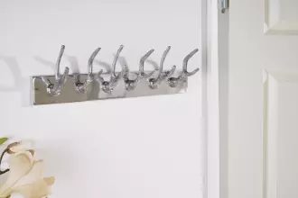 Věšák DEER 50 CM stříbrná