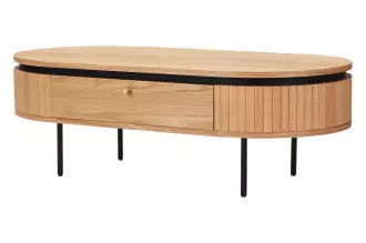 Konferenční stolek ATELIER 120 CM dubová dýha