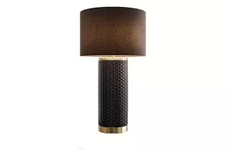 Stolní lampa ELEGANCIA 70 CM černá/černá keramika