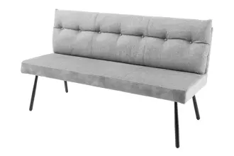Stolová lavice BIG GEORGE 160 CM světle šedá