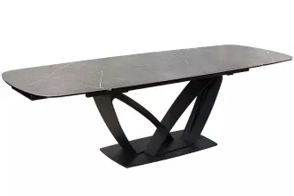 Jídelní stůl PAPILLON GRAPHIT 180-220-260 CM keramika rozkládací