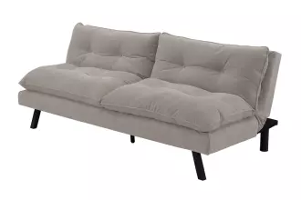 Rozkládací pohovka COCOONING 190 CM greige žinylková tkanina