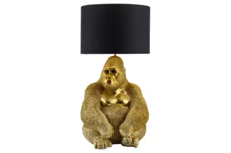Stolní lampa KING APE 55 CM černá/zlatá Stolní lampa KING APE 55 CM černá/zlatá