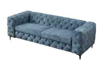 Pohovka MODERN BAROCCO 235 CM petrolejová samet Pohovka MODERN BAROCCO 235 CM petrolejová samet