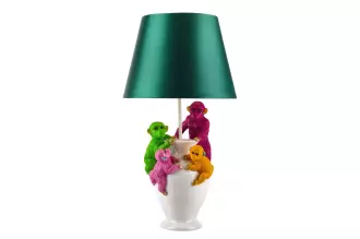 Stolní lampa WILDLIFE MONKEY 55 CM vícebarevná Stolní lampa WILDLIFE MONKEY 55 CM vícebarevná