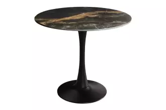 Bistro stůl LYON AURORA ORO 80 CM keramika