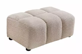 Taburet CLOUD 100 CM šampaňský greige colin bouclé Taburet CLOUD 100 CM šampaňský greige colin bouclé
