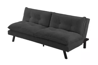 Rozkládací pohovka COCOONING 190 CM šedá manšetr Rozkládací pohovka COCOONING 190 CM šedá manšetr