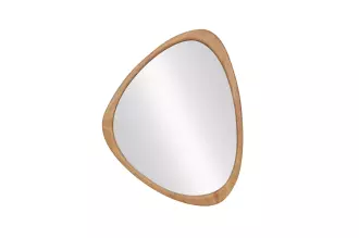 Nástěnné zrcadlo ORGANIC 65 CM dubový vzhled