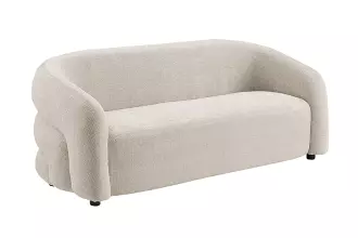 Pohovka VOQUE 3M 200 CM béžová žinylková tkanina