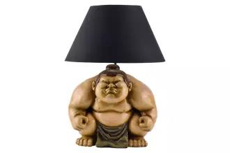 Stolní lampa SUMO 50 CM černá/béžová