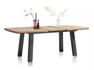 Rozkládací jídelní stůl AMONDI 190-250 CM dubová dýha