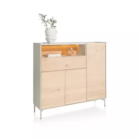 Vysoká komoda NOIRA 135 CM dubová dýha Vysoká komoda NOIRA 135 CM dubová dýha