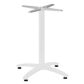 Zahradní stolová podnož ROMA 4 bílá pro desky max O80cm nebo 80×80cm