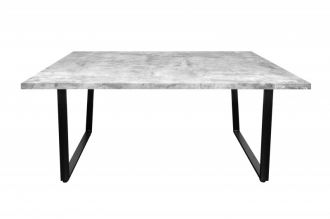 Jídelní stůl LOFT BETON II160 CM šedý, II. jakost (A)