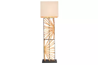 Stojací lampa EUPHORIA 165 CM masiv longan