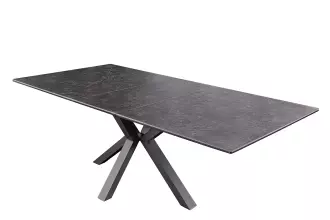 Jídelní stůl ETERNITY GRAPHIT 160-200 CM keramika rozkládací