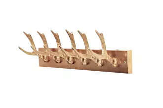Věšák DEER 50 CM zlatá