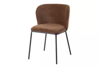 2SET jídelní židle LYON hnědá