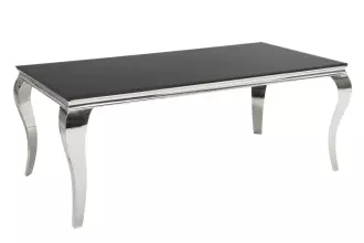 Jídelní stůl MODERN BAROCCO 200 CM černý