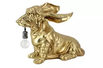 Stolní lampa DACKEL 70 CM zlatá