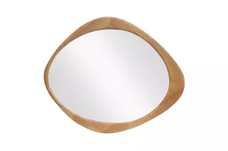 Nástěnné zrcadlo ORGANIC 90 CM dubový vzhled