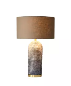 Stolní lampa ZEA 60 CM hnědá