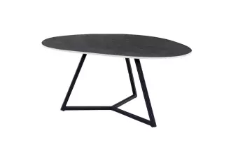 Konferenční stolek MARVELOUS ANTRACIT 70 CM keramika