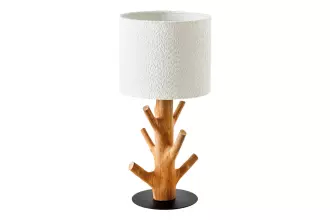 Stolní lampa JEWELRY 60 CM masiv mangostan/colin bouclé