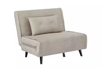 Rozkládací křeslo SMART MULTIFUNCTION 100 CM šampaňské samet