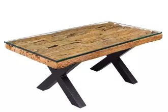 Konferenční stolek BARRACUDA X 110 CM masiv teak