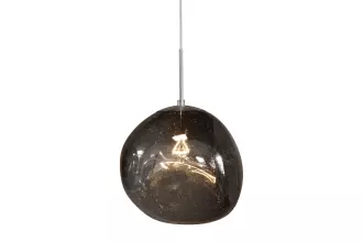 Stropní svítidlo LIQUID DIAMOND 35 CM kouřová černá