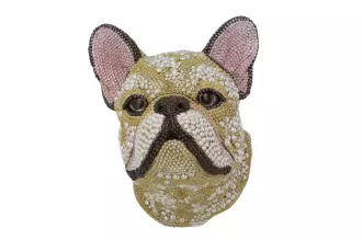Nástěnná dekorace FRENCH BULLDOG 25 CM vícebarevná
