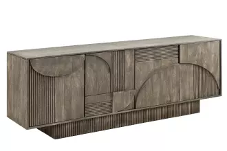 Komoda ART DECO GREY 170 CM masiv mango