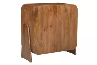 Vysoká komoda BRASIL 75 CM hnědá masiv mango