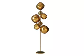 Stojací lampa LIQUID DIAMOND 170 CM zlatá