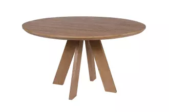 Kulatý jídelní stůl ART WOOD 120 CM masiv mango