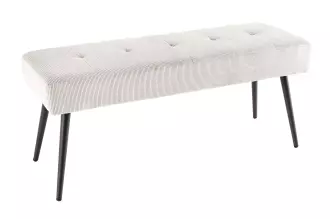 Lavice BOUTIQUE 100 CM béžová manšestr