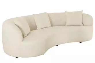 Pohovka ATELIER 3M 230 CM béžová colin bouclé