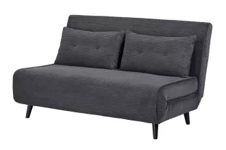 Rozkládací pohovka SMART MULTIFUNCTION 140 CM šedá manšestr