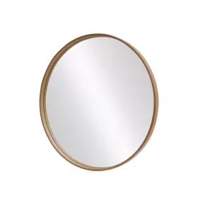 Kulaté zrcadlo PORTRAIT 70 CM dubová dýha