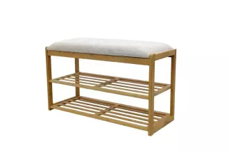 Botník ZEN-BO 80 CM bambus přírodní/béžová