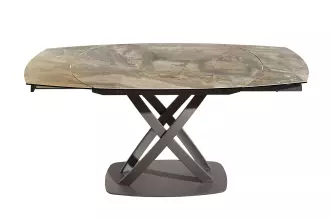 Jídelní stůl INCEPTION TAUPE 130-190 CM keramika rozkládací