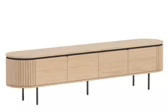 Televizní stolek ATELIER 200 CM dubová dýha