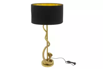Stolní lampa WILDLIFE COBRA 110 CM zlatá/černá