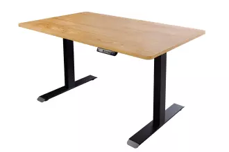 Výškově nastavitelný psací stůl OAK DESK 120 CM dubový vzhled