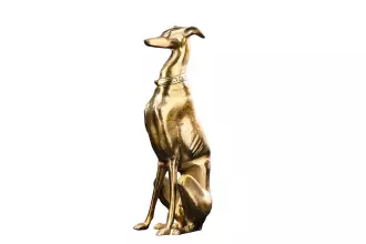 Soška GREYHOUND 70 CM zlatá