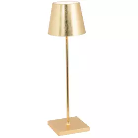 Zahradní lampička POLDINA zlatá - 27,5 cm