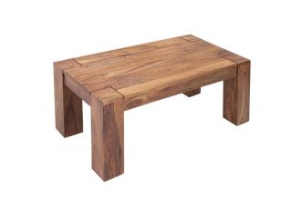 Konferenční stolek MAKASSAR 100 CM masiv sheesham, II. jakost (A)